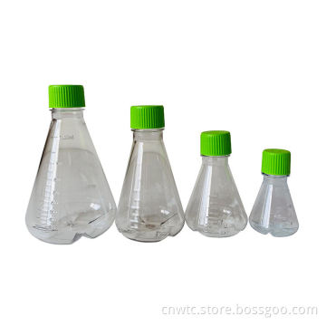 Disposable Conical Flasks and Cell Culture Flasks for Lab Use
